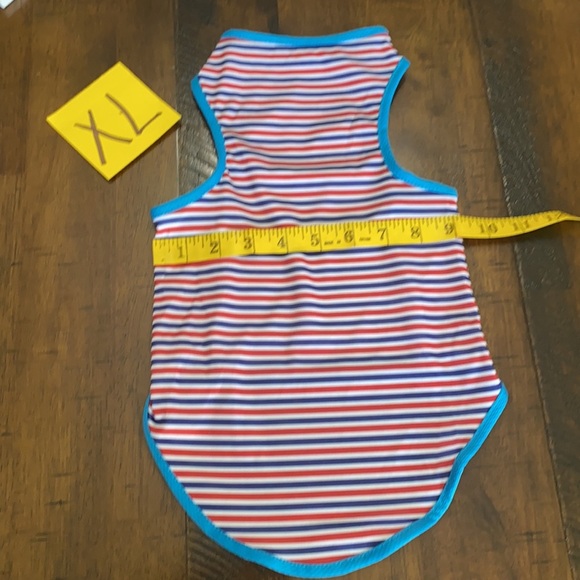Striped Pattern Pet Tank - Picture 13 of 13